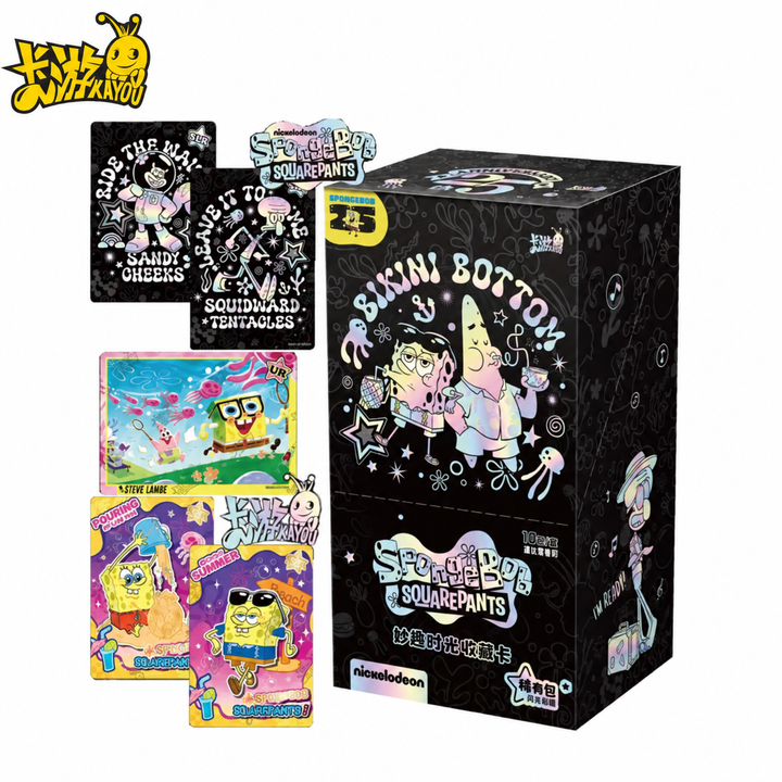 Bob l’Éponge — 25e anniversaire KAYOU — Display de 10 boosters