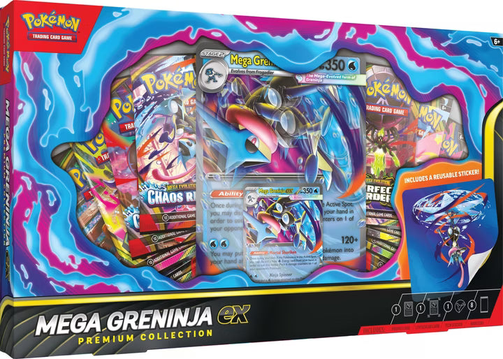Pokémon Mega Greninja ex Premium
