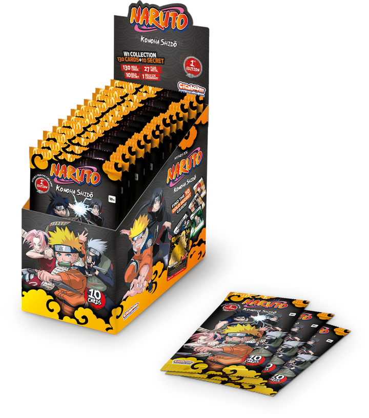 Naruto Mythos TCG - Édition 1 - Konoha Shidō - Booster Display [FR]