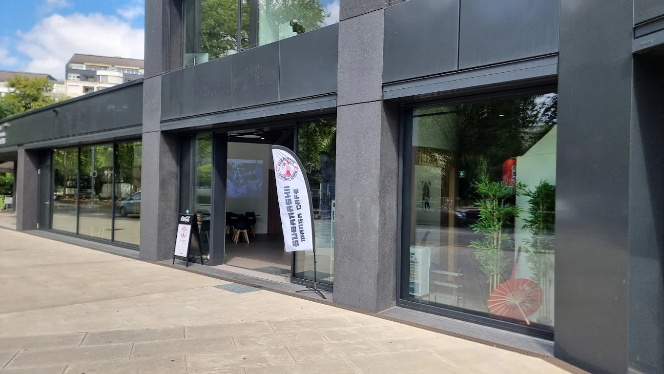 Façade du Subarashii Manga Café à Genève